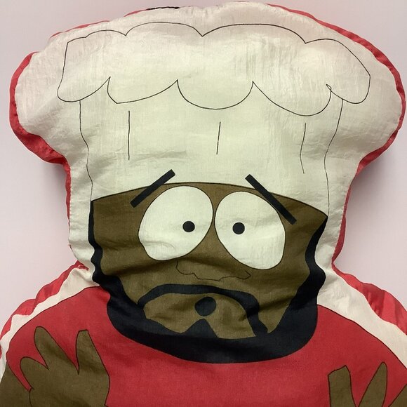 Vintage South Park Comedy Central Chef Pillow Plush 1998 Stuffed Toy AS IS READ - Picture 2 of 16